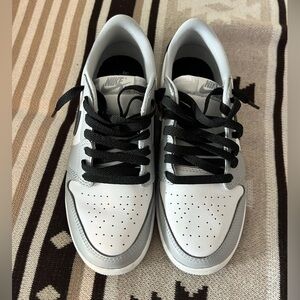Nike White and Gray Athletic Shoes